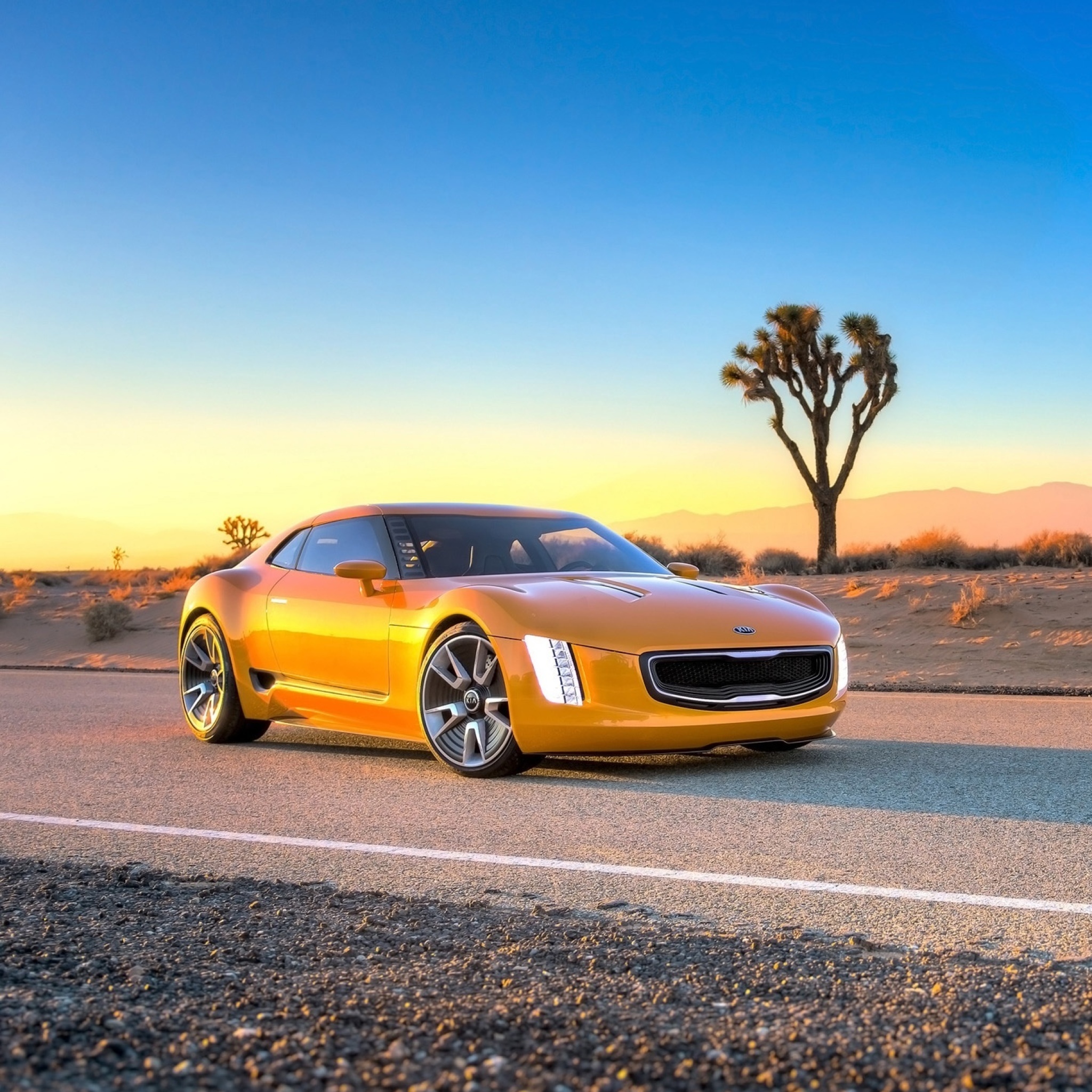 Kia GT4 Stinger Concept Auto wallpaper 2048x2048