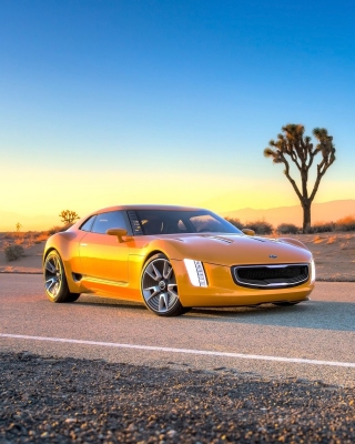 Kia GT4 Stinger Concept Auto - Obrázkek zdarma pro iPhone 5S