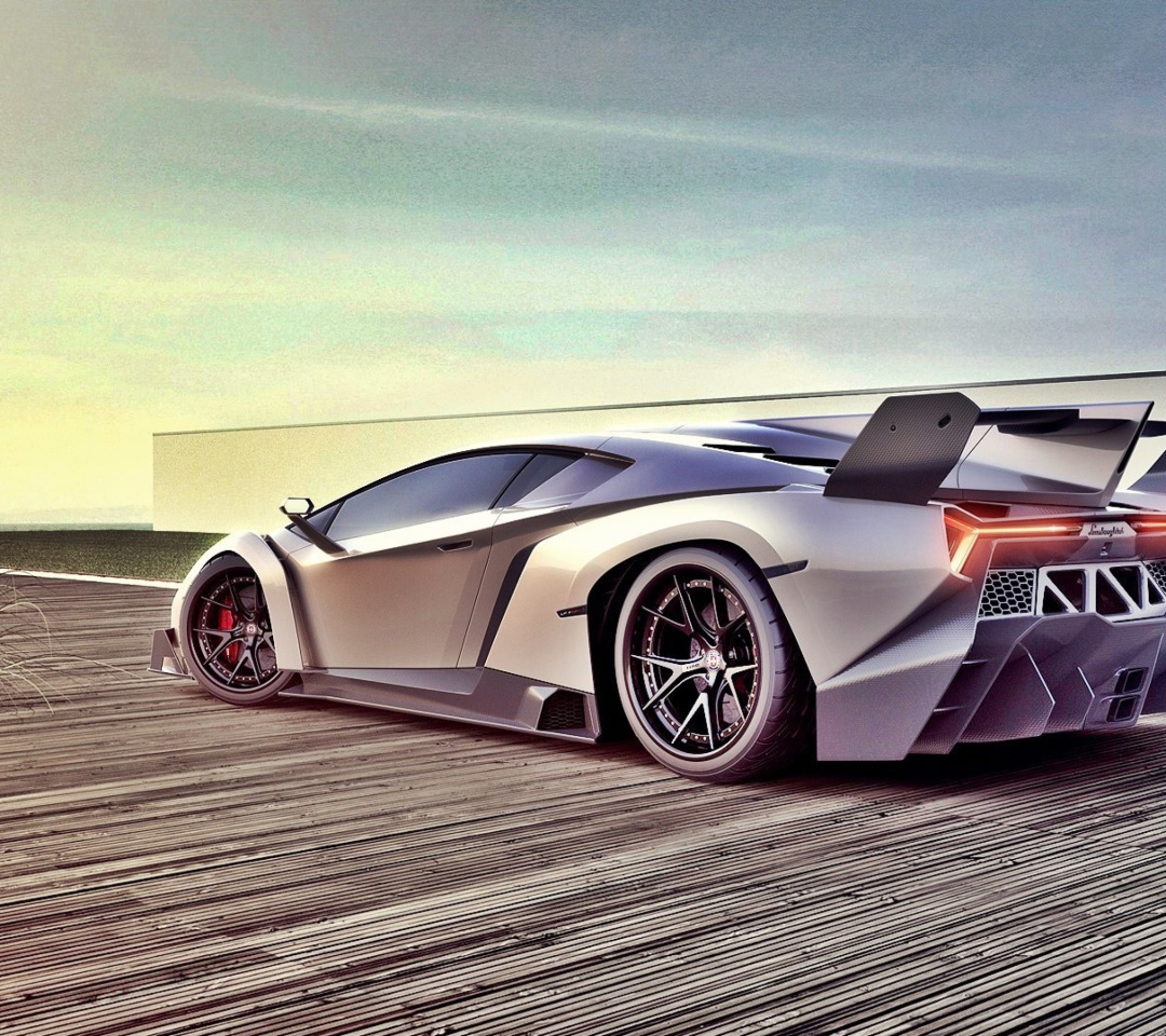 Das Lamborghini Veneno Wallpaper 1080x960
