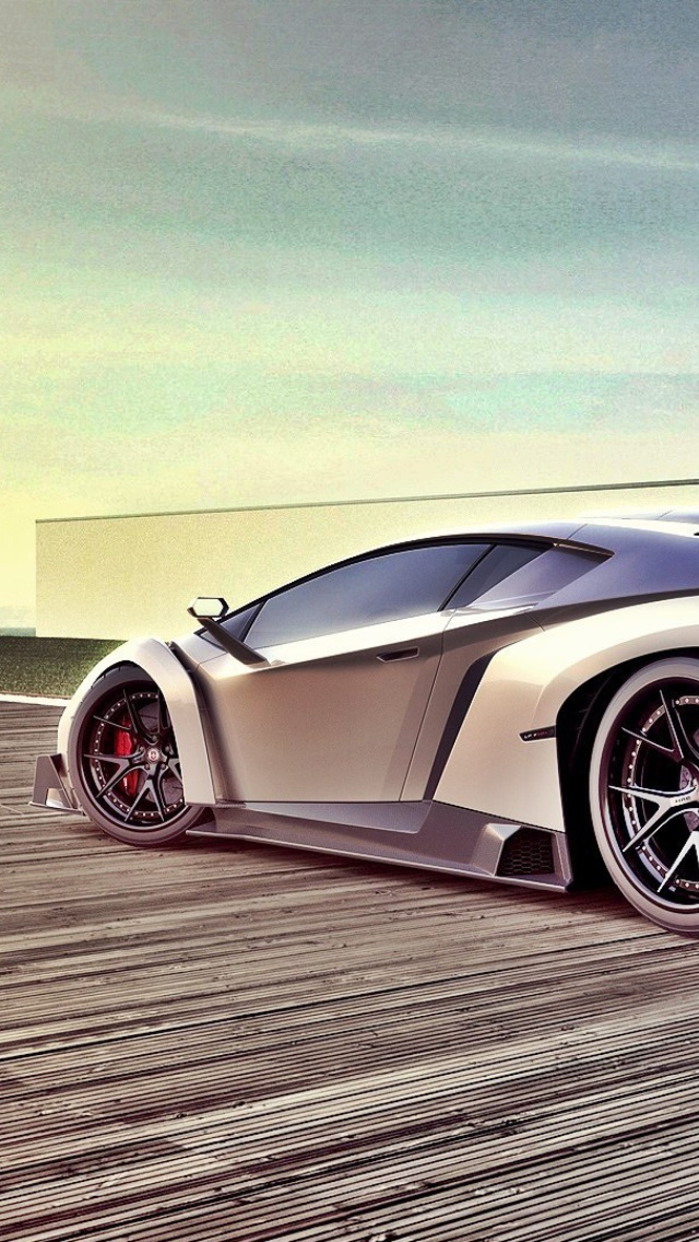 Fondo de pantalla Lamborghini Veneno 640x1136