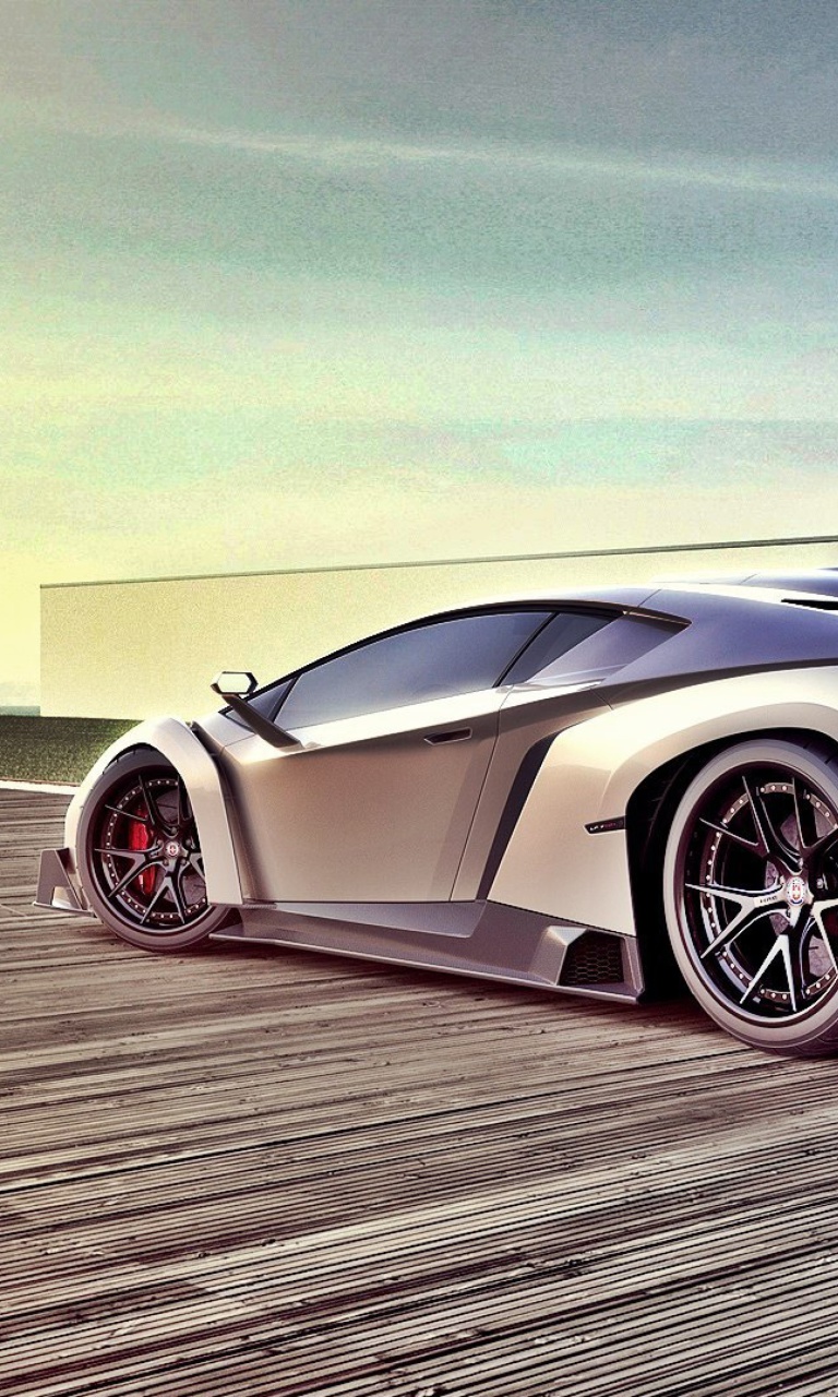 Fondo de pantalla Lamborghini Veneno 768x1280