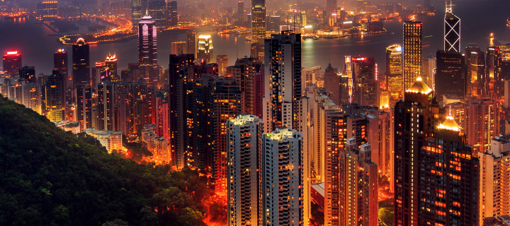Das Hong Kong Wallpaper 720x320