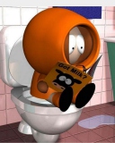 Screenshot №1 pro téma Kenny - South Park 128x160