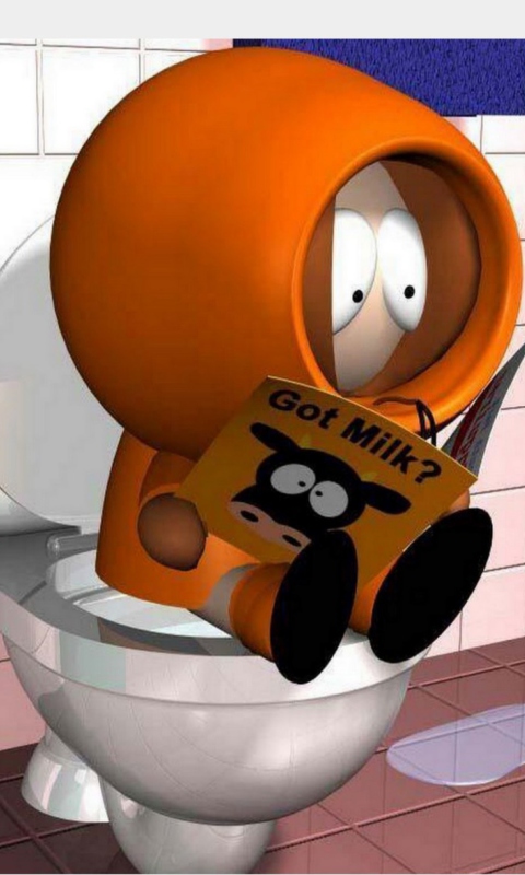 Обои Kenny - South Park 480x800