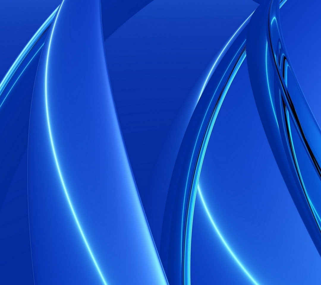 Fondo de pantalla Blue Arcs 1080x960