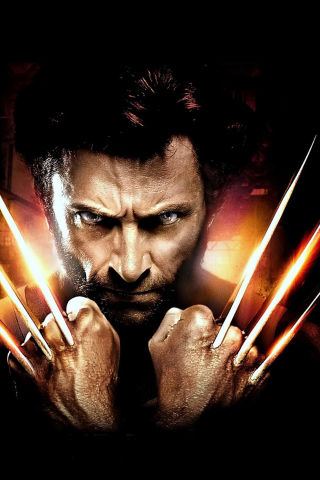 Fondo de pantalla The Wolverine 320x480