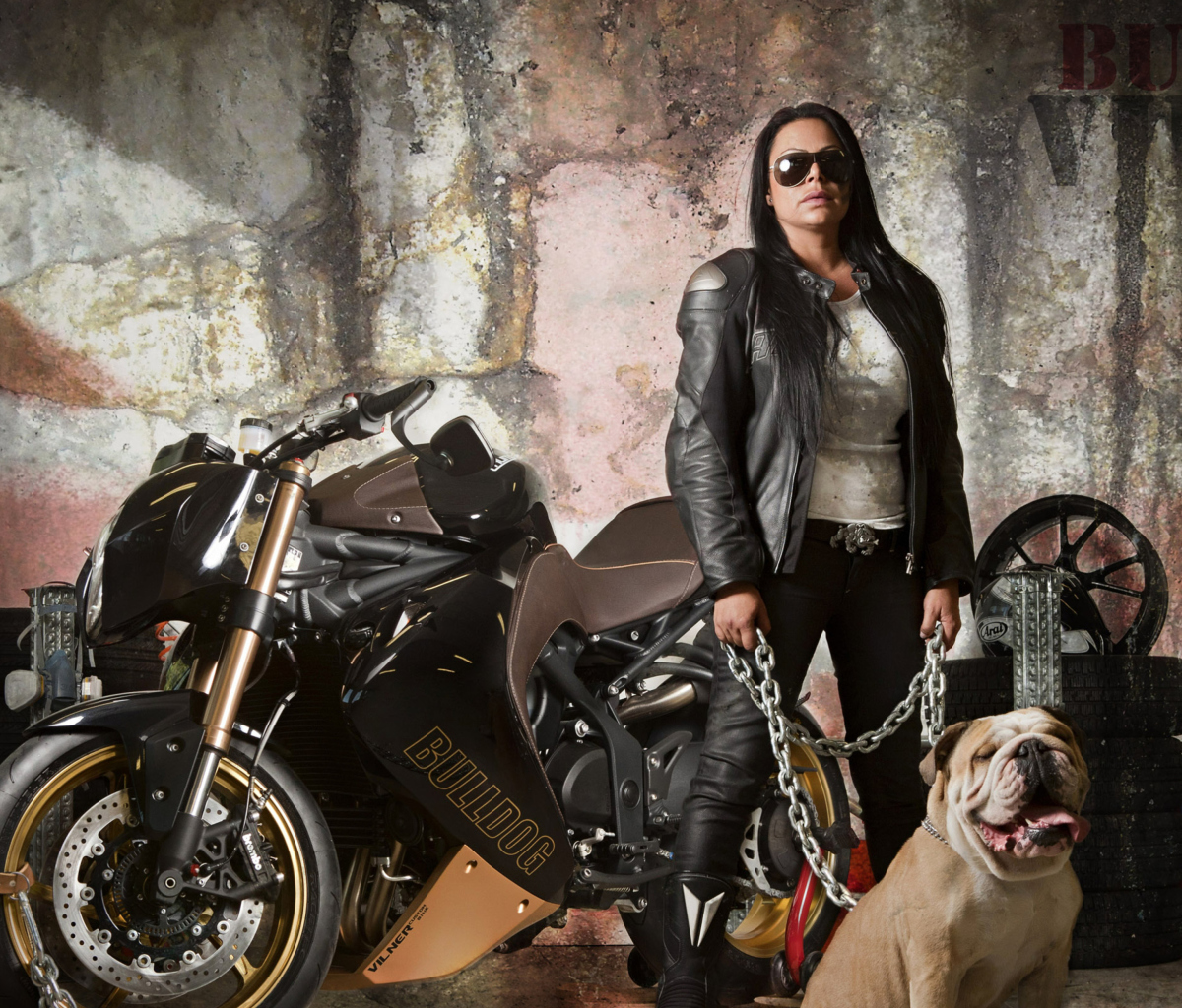 Screenshot №1 pro téma Biker Chick 1200x1024