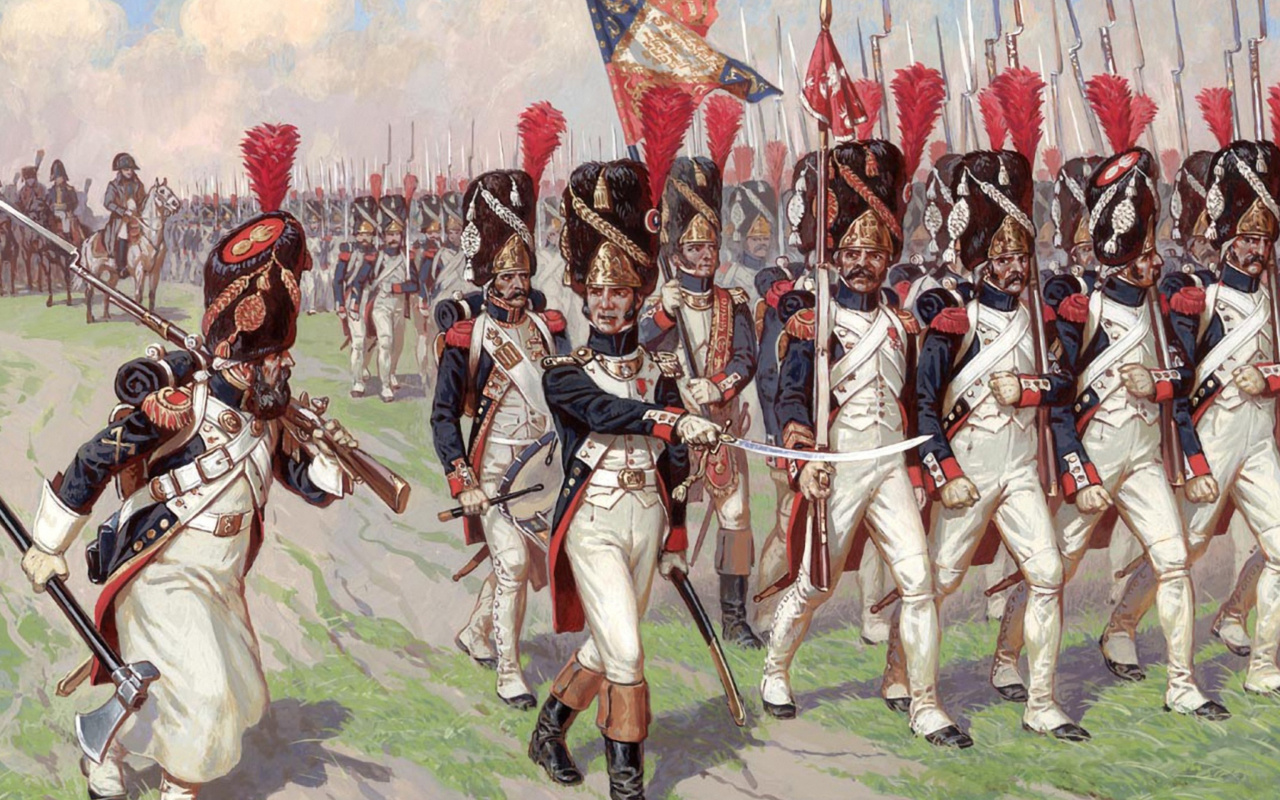 Napoleonic Wars Old Guard wallpaper 1280x800