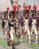 Napoleonic Wars Old Guard wallpaper 128x160