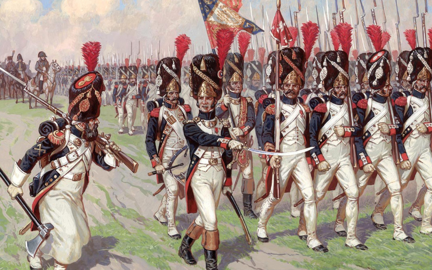 Screenshot №1 pro téma Napoleonic Wars Old Guard 1440x900