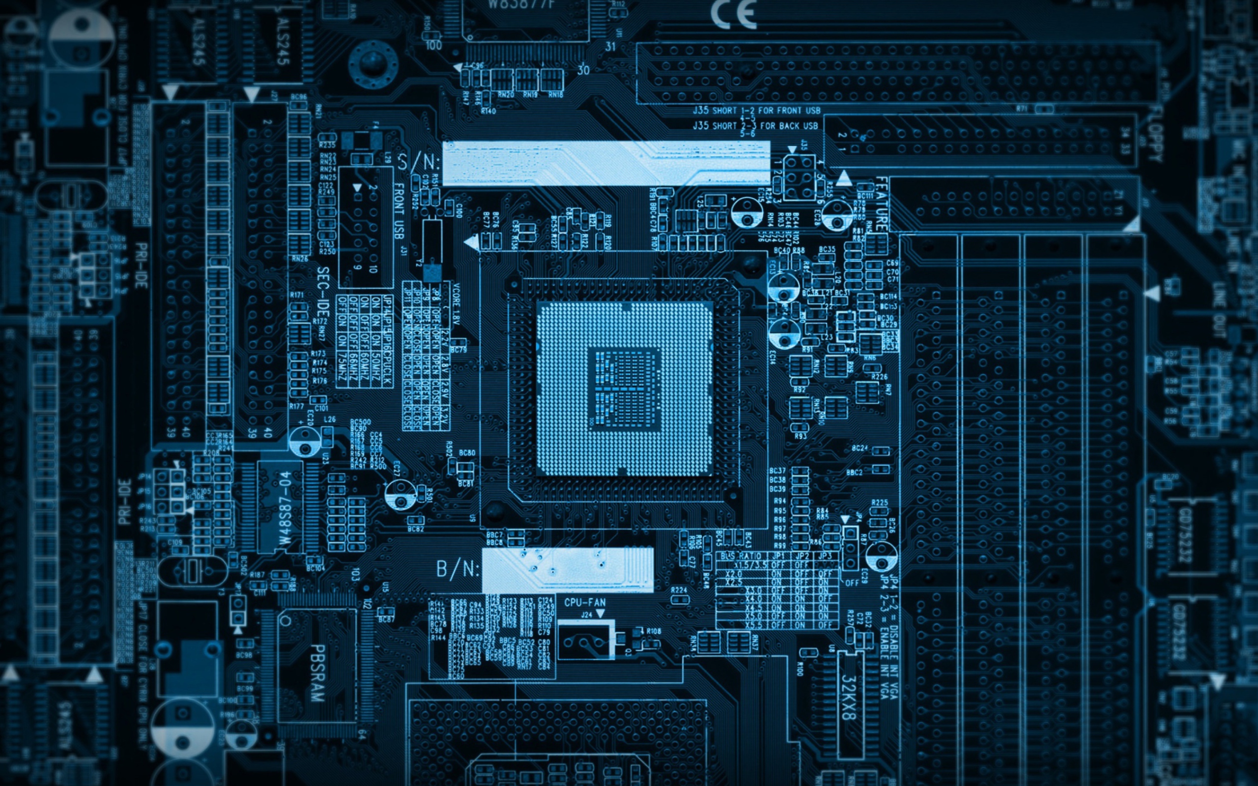 Motherboard wallpaper 2560x1600