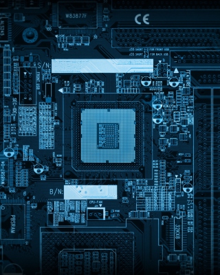 Kostenloses Motherboard Wallpaper für Nokia Asha 308