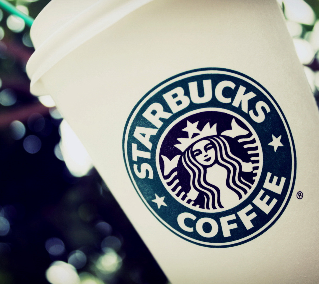 Das Starbucks Emblem Wallpaper 1080x960