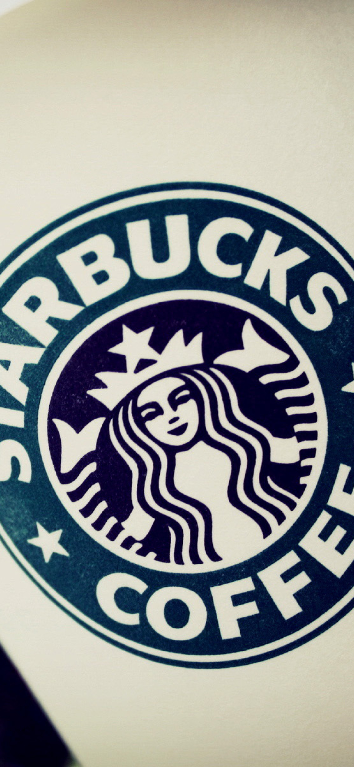 Das Starbucks Emblem Wallpaper 1170x2532