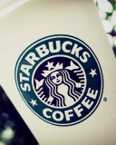Das Starbucks Emblem Wallpaper 128x160