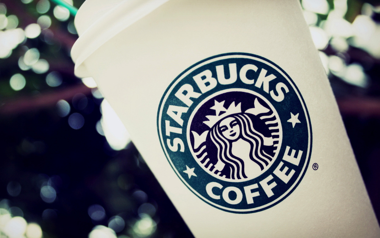 Обои Starbucks Emblem 1440x900