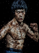 Bruce Lee Artistic Portrait wallpaper 132x176