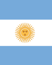 Argentina Flag wallpaper 176x220