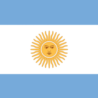 Kostenloses Argentina Flag Wallpaper für 2048x2048