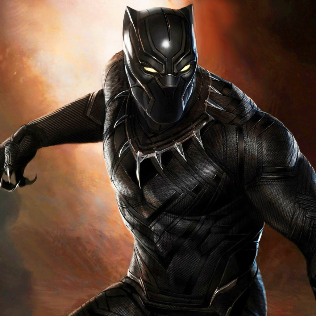 Обои Black Panther 2016 Movie 1024x1024