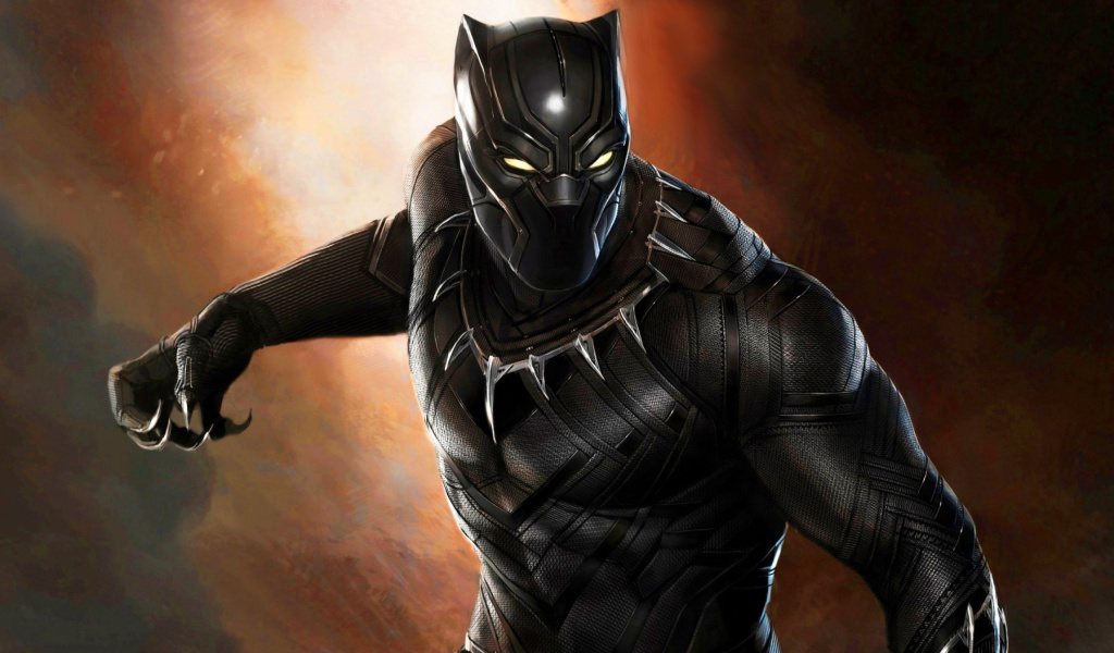 Sfondi Black Panther 2016 Movie 1024x600