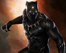 Fondo de pantalla Black Panther 2016 Movie 220x176