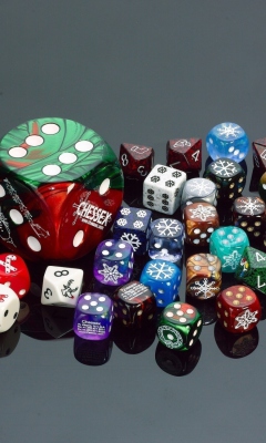 Colorful Dices screenshot #1 240x400