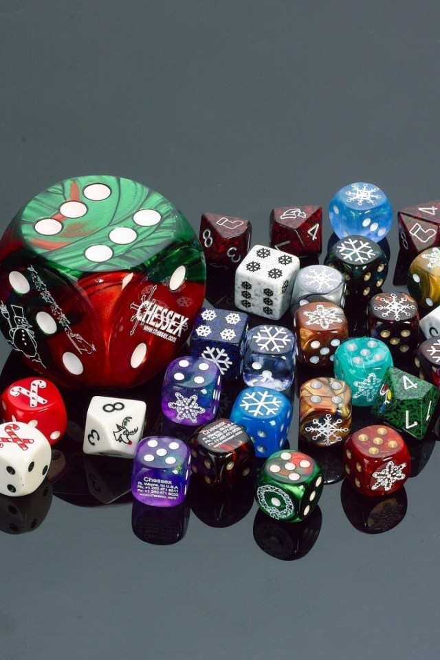 Colorful Dices screenshot #1 640x960