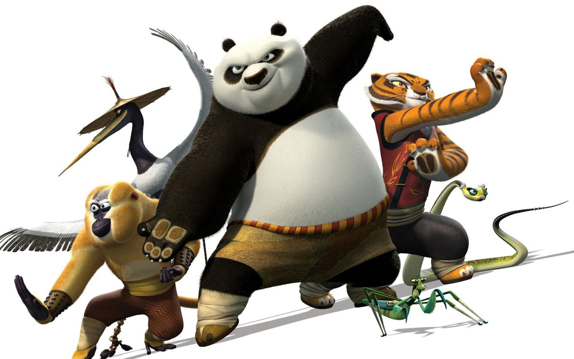 Картинка Kung Fu Panda 2 на телефон Widescreen рабочего стола PC 1920x1080  Full HD