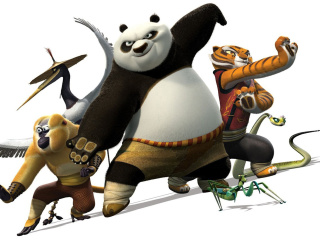 Fondo de pantalla Kung Fu Panda 2 320x240