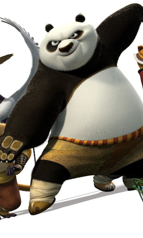 Sfondi Kung Fu Panda 2 480x800