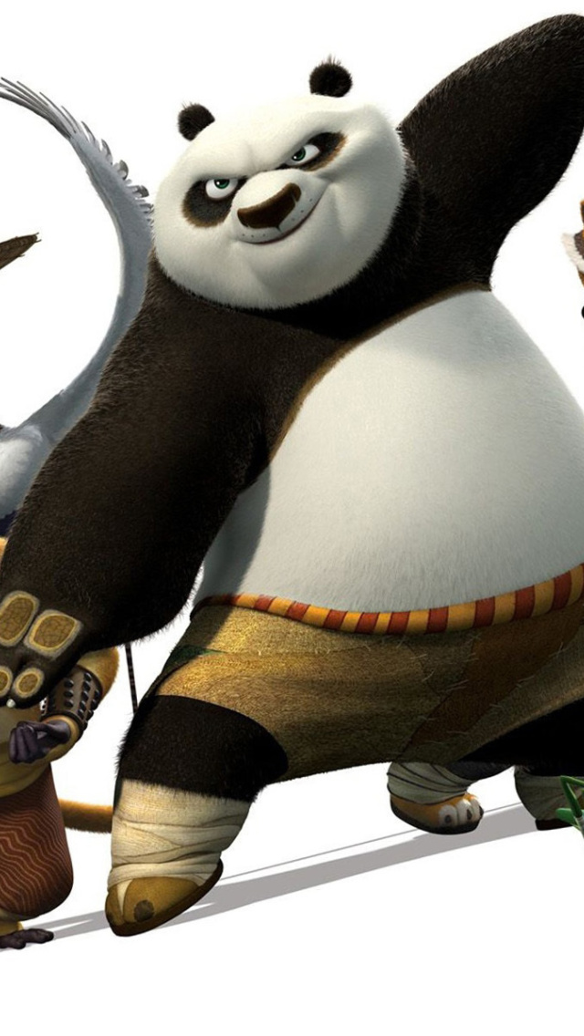 Das Kung Fu Panda 2 Wallpaper 640x1136