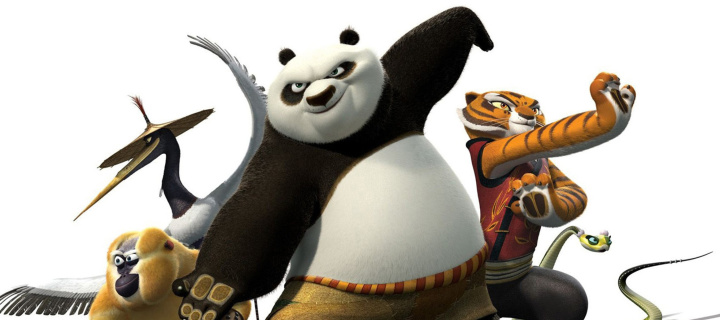 Обои Kung Fu Panda 2 720x320