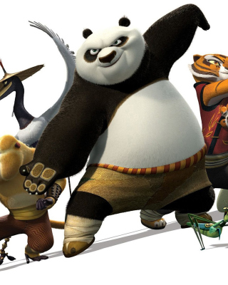 Kostenloses Kung Fu Panda 2 Wallpaper für 132x176