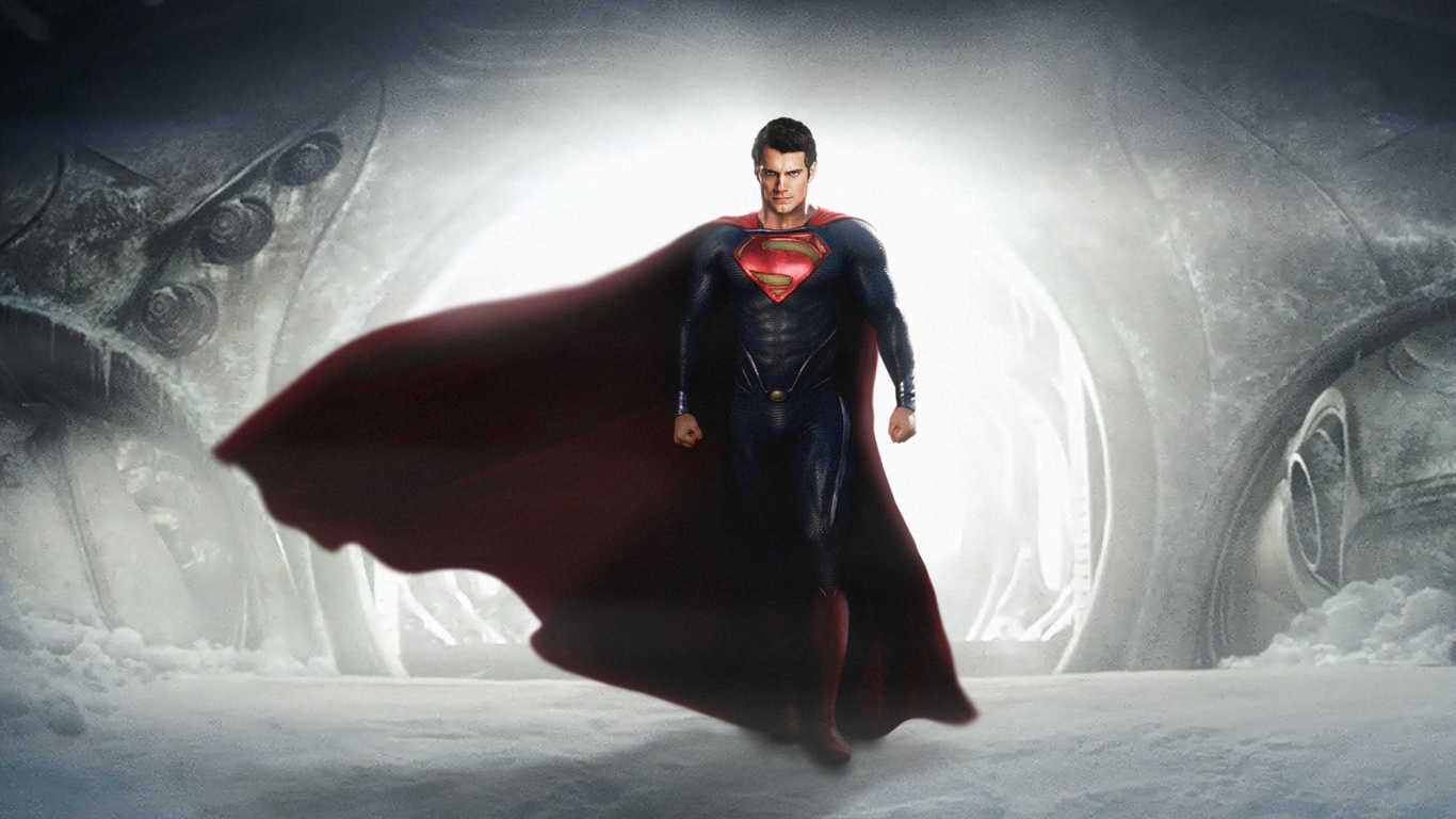 Обои Zack Snyder Man Of Steel 1366x768