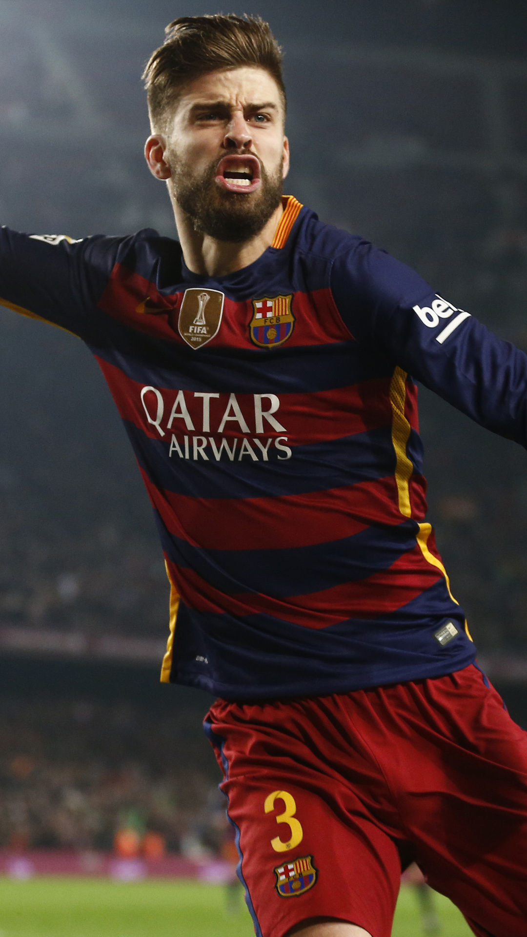 Gerard Pique Barcelona FC screenshot #1 1080x1920