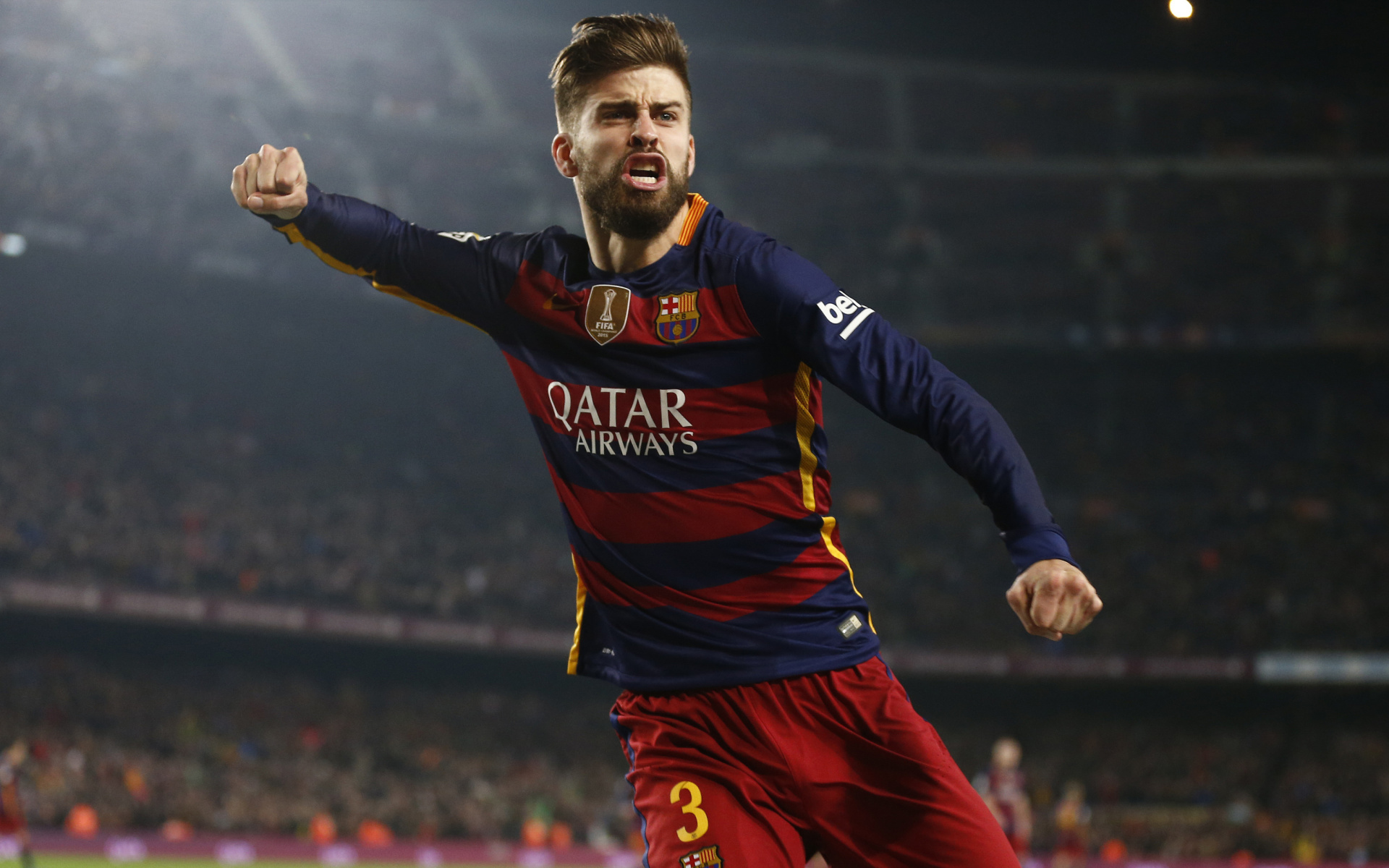 Gerard Pique Barcelona FC wallpaper 1920x1200