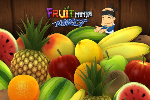 Screenshot №1 pro téma Fruit Ninja 480x320