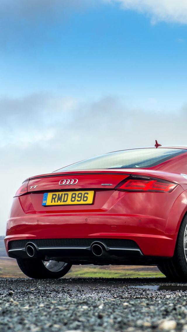 Das Audi TT Coupe 2015 Wallpaper 640x1136