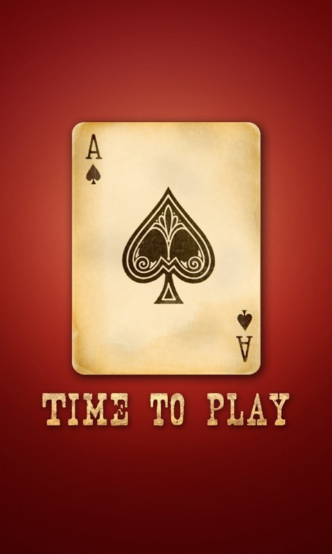 Time To Play wallpaper 480x800