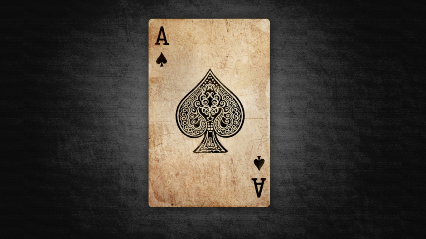 The Ace Of Spades wallpaper 1366x768