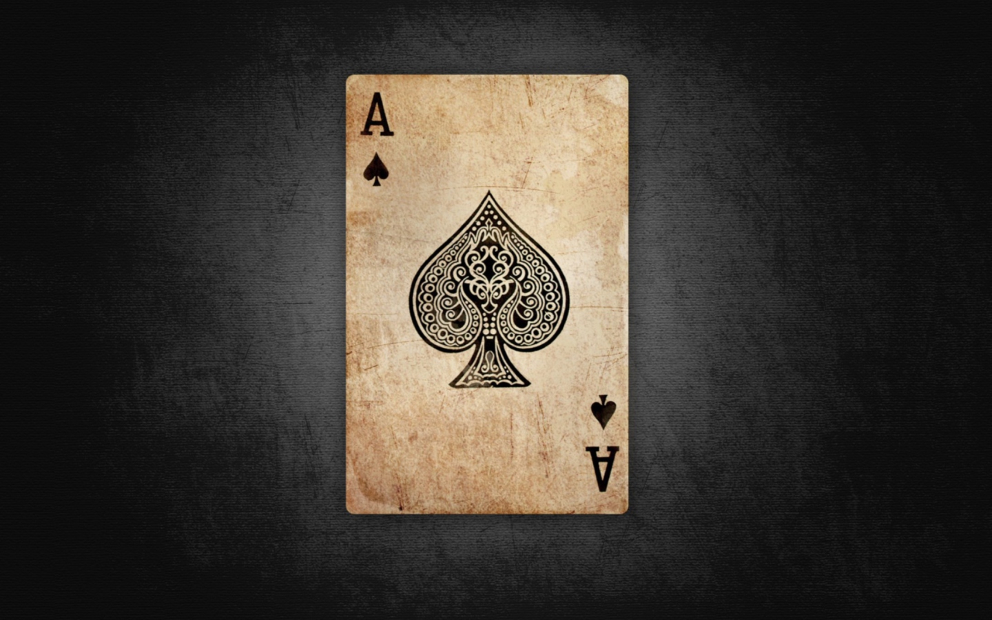 Das The Ace Of Spades Wallpaper 1440x900