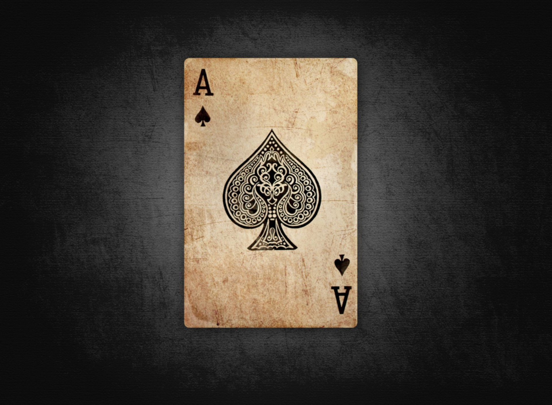 Fondo de pantalla The Ace Of Spades 1920x1408
