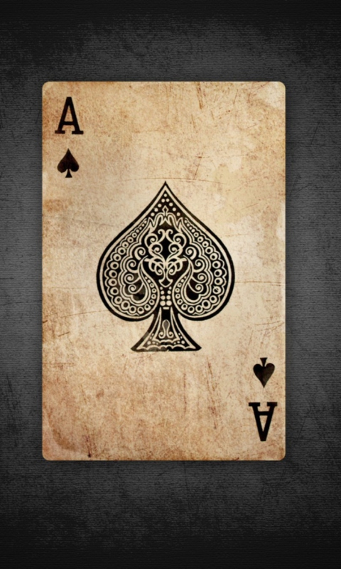Das The Ace Of Spades Wallpaper 480x800