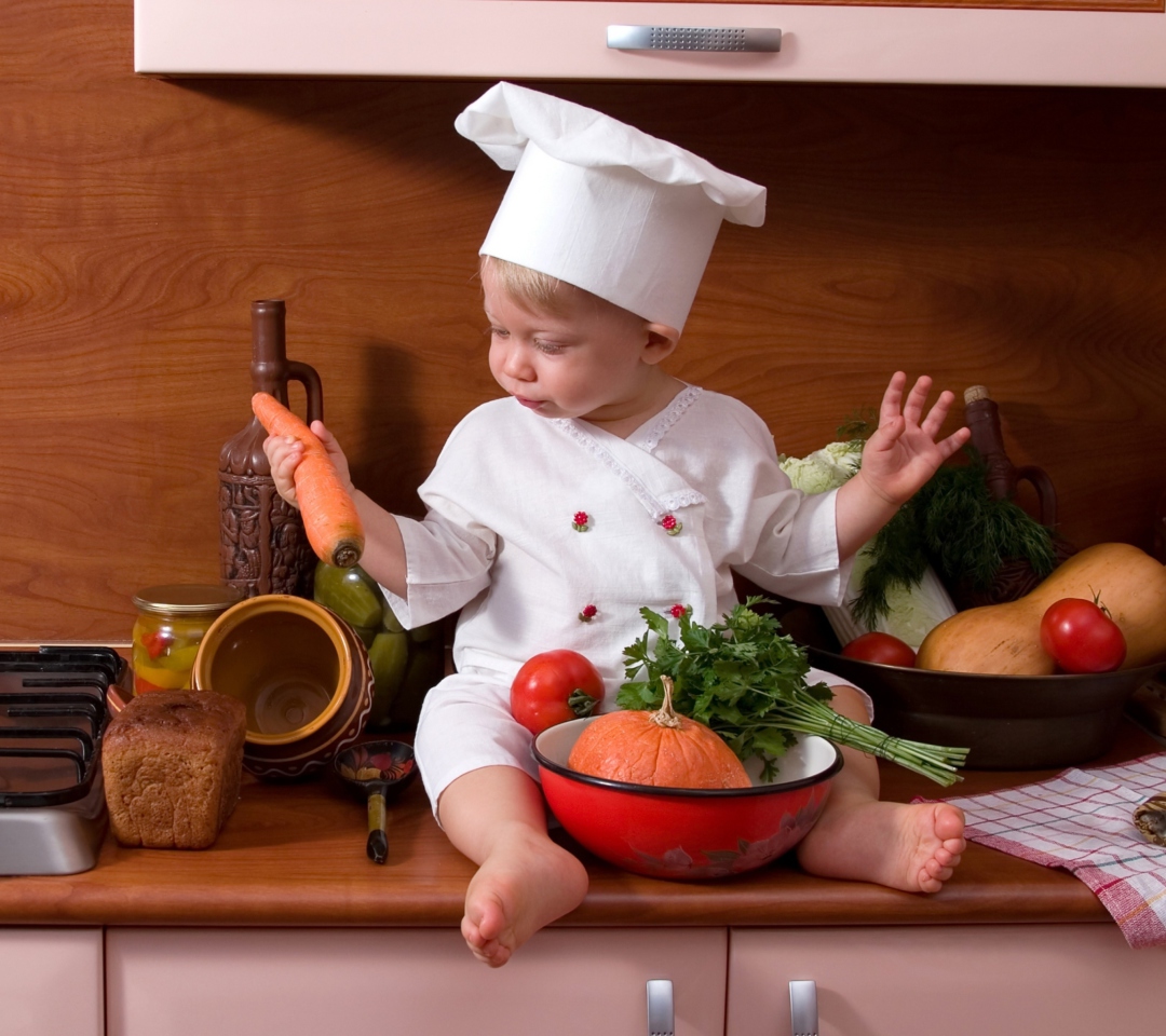 Sfondi Baby Chef 1080x960