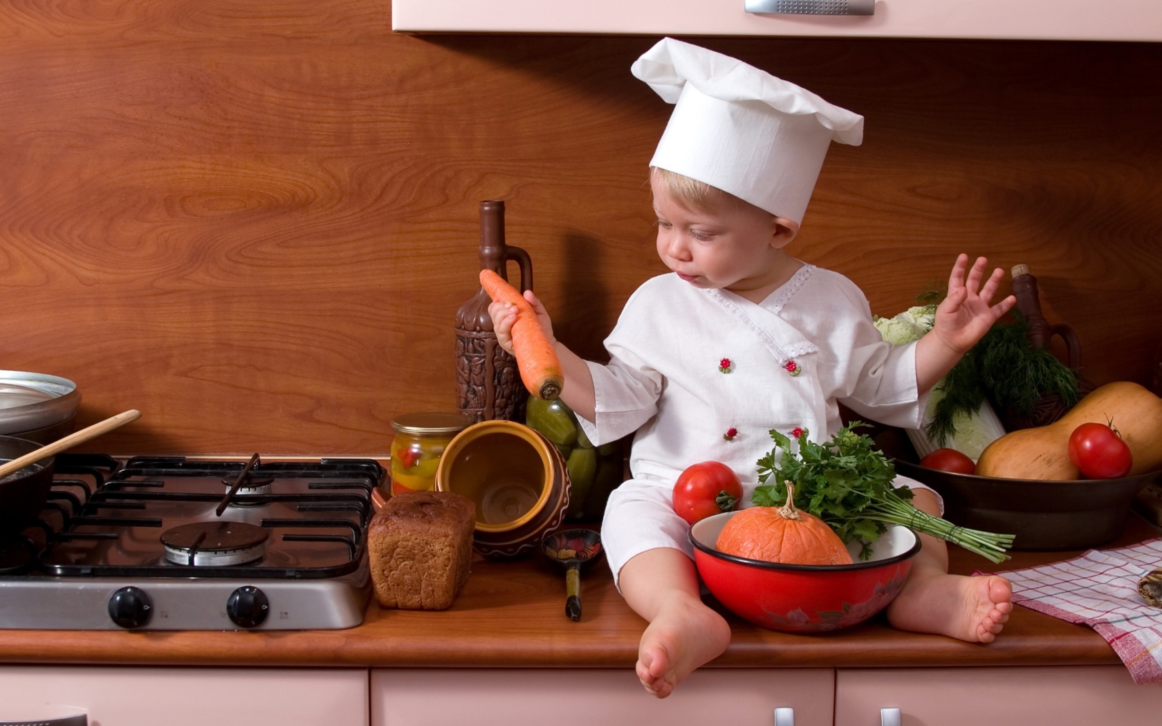 Baby Chef wallpaper 1680x1050