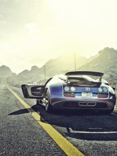 Fondo de pantalla Bugatti from UAE Boutique 240x320