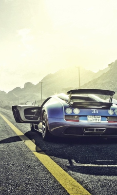 Fondo de pantalla Bugatti from UAE Boutique 240x400