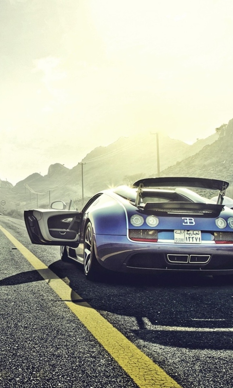 Fondo de pantalla Bugatti from UAE Boutique 480x800