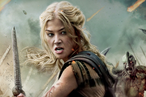 Das Wrath of the Titans Wallpaper 480x320